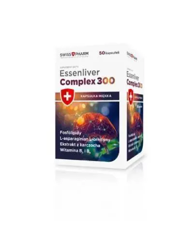 Essenliver Complex 300, 50 kapsułek miękkich zdjęcie