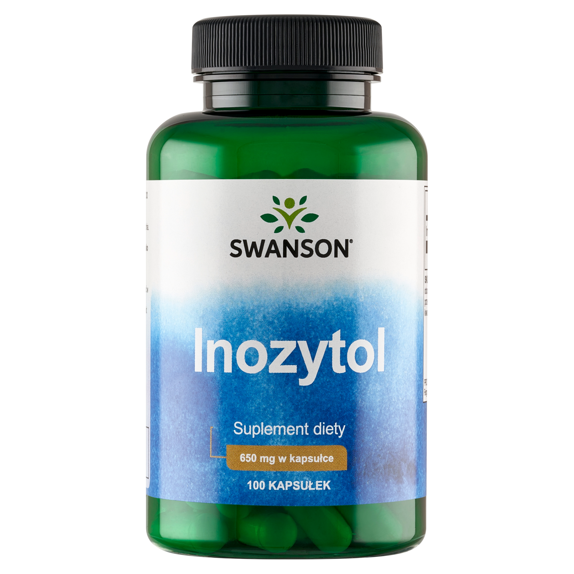 Swanson Inozytol 650 mg 100 kapsułek zdjęcie