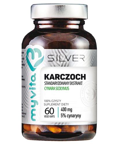 MyVita Silver Karczoch 400 mg - 60 kaps. - cena, opinie, dawkowanie zdjęcie