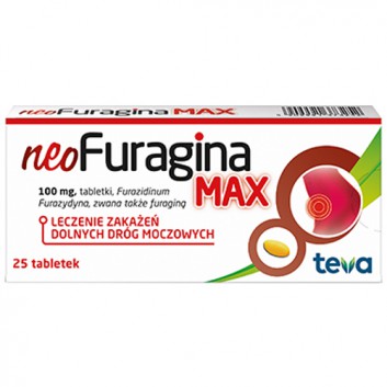 NeoFuragina Max 100mg 25 tabletek