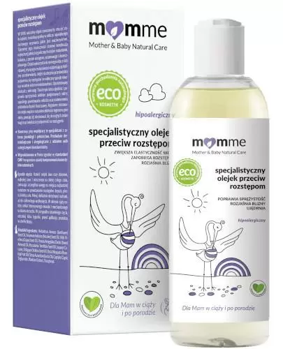 MomMe specjalistyczny olejek przeciw rozstępom 150 ml zdjęcie