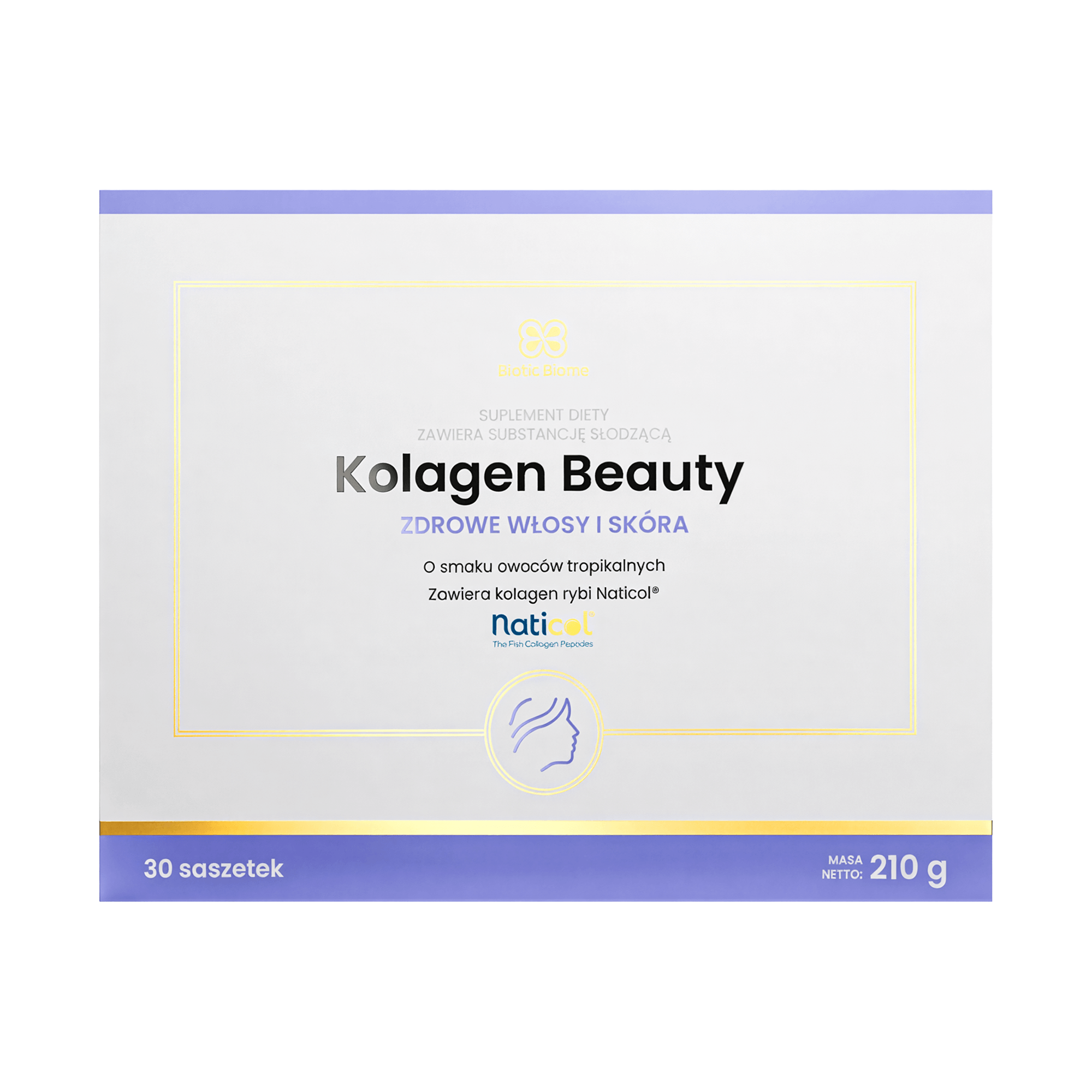 Biotic Biome Kolagen Beauty, 30 saszetek zdjęcie