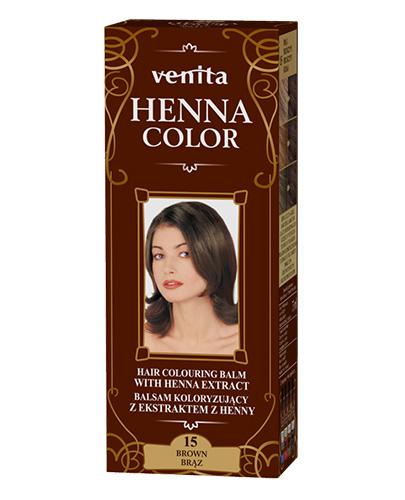 VENITA Henna Color Balsam Koloryzujący nr 15 Brąz, 75 ml zdjęcie