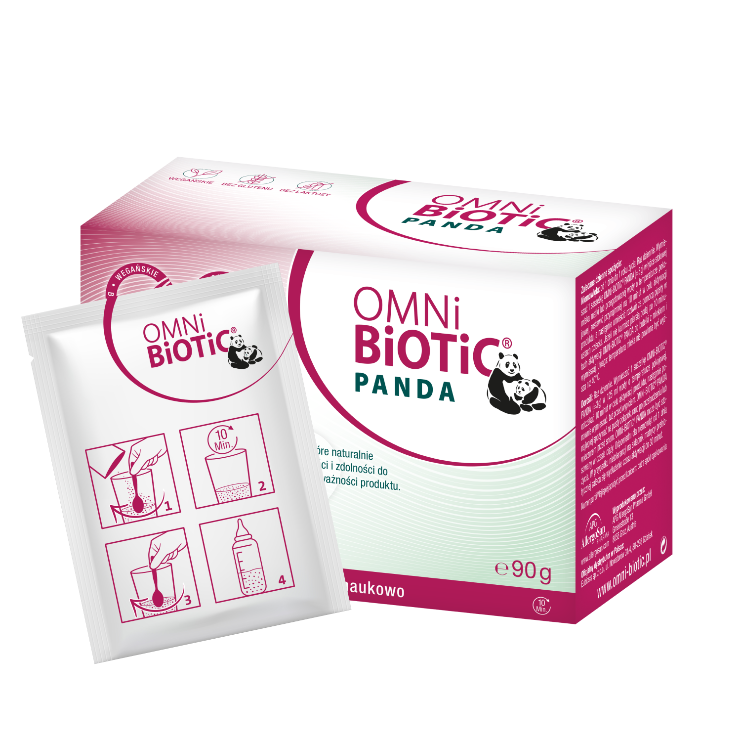Omni-Biotic Panda, proszek, saszetki, 30 sztuk
