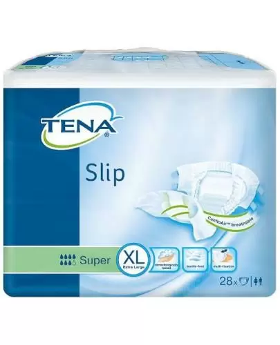 Tena Slip Super pieluchomajtki rozmiar XL 28 sztuk zdjęcie