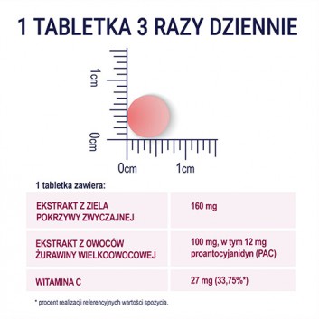 Naturell Uromaxin + C 60 tabletek