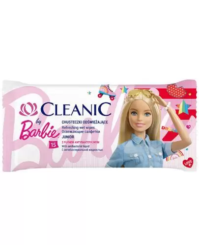 Cleanic Junior chusteczki odświeżające 15 sztuk zdjęcie