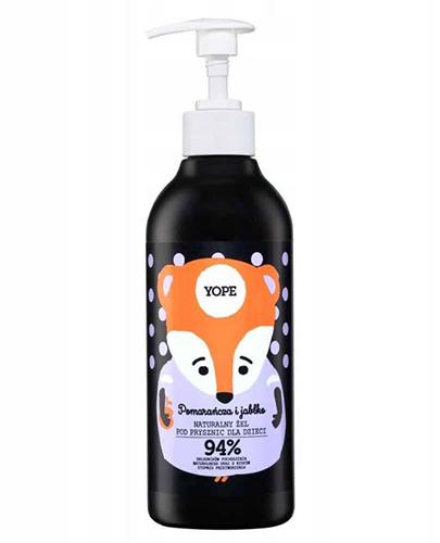 Yope Pomarańcza i jabłko Naturalny żel pod prysznic dla dzieci - 400 ml - cena, opinie, właściwości zdjęcie