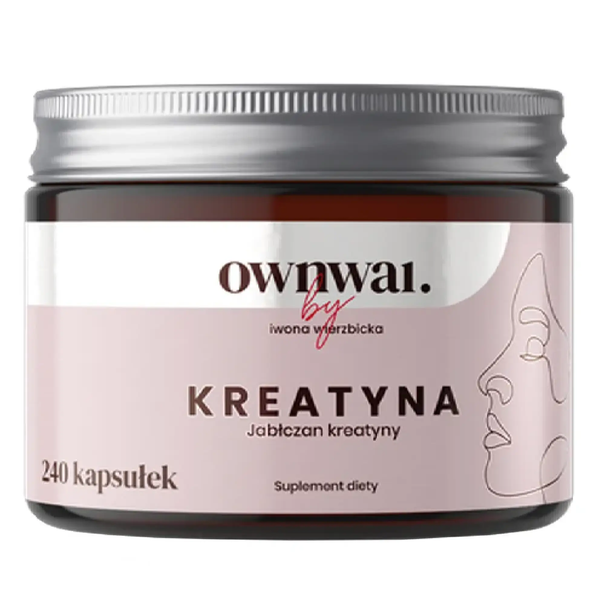 Ownwai, Kreatyna Jabłczan kreatyny, kapsułki, 240 sztuk zdjęcie
