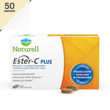 Naturell Ester-C Plus 50 tabletek