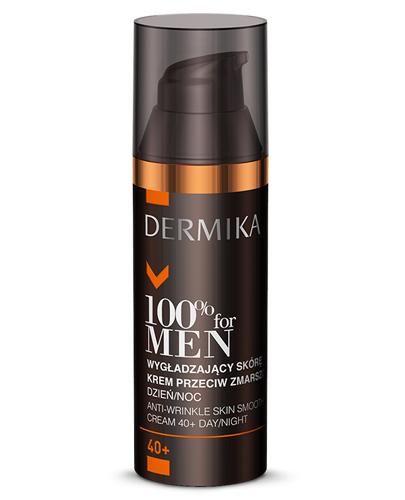 DERMIKA 100% FOR MEN Wygładzający skórę krem przeciw zmarszczkom 40+ - 50 ml zdjęcie