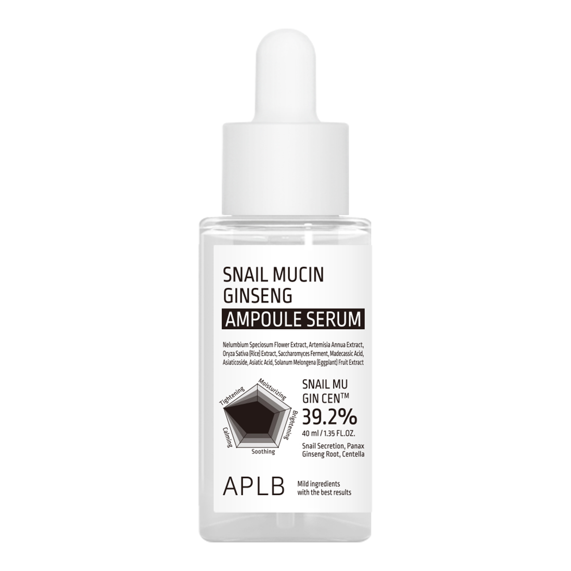 APLB Snail Mucin Ginseng Ampoule Serum ze śluzem ślimaka i żeń-szeniem, 40 ml zdjęcie