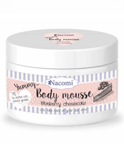 NACOMI Wygładzający mus do ciała borówkowy sernik - 180 ml zdjęcie