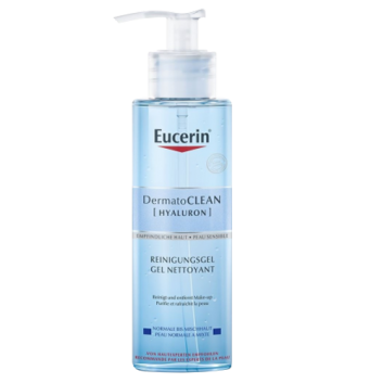 Eucerin Dermatoclean Hyaluron Żel oczyszczający do każdego rodzaju skóry, 200 ml, cena, opinie, właściwości