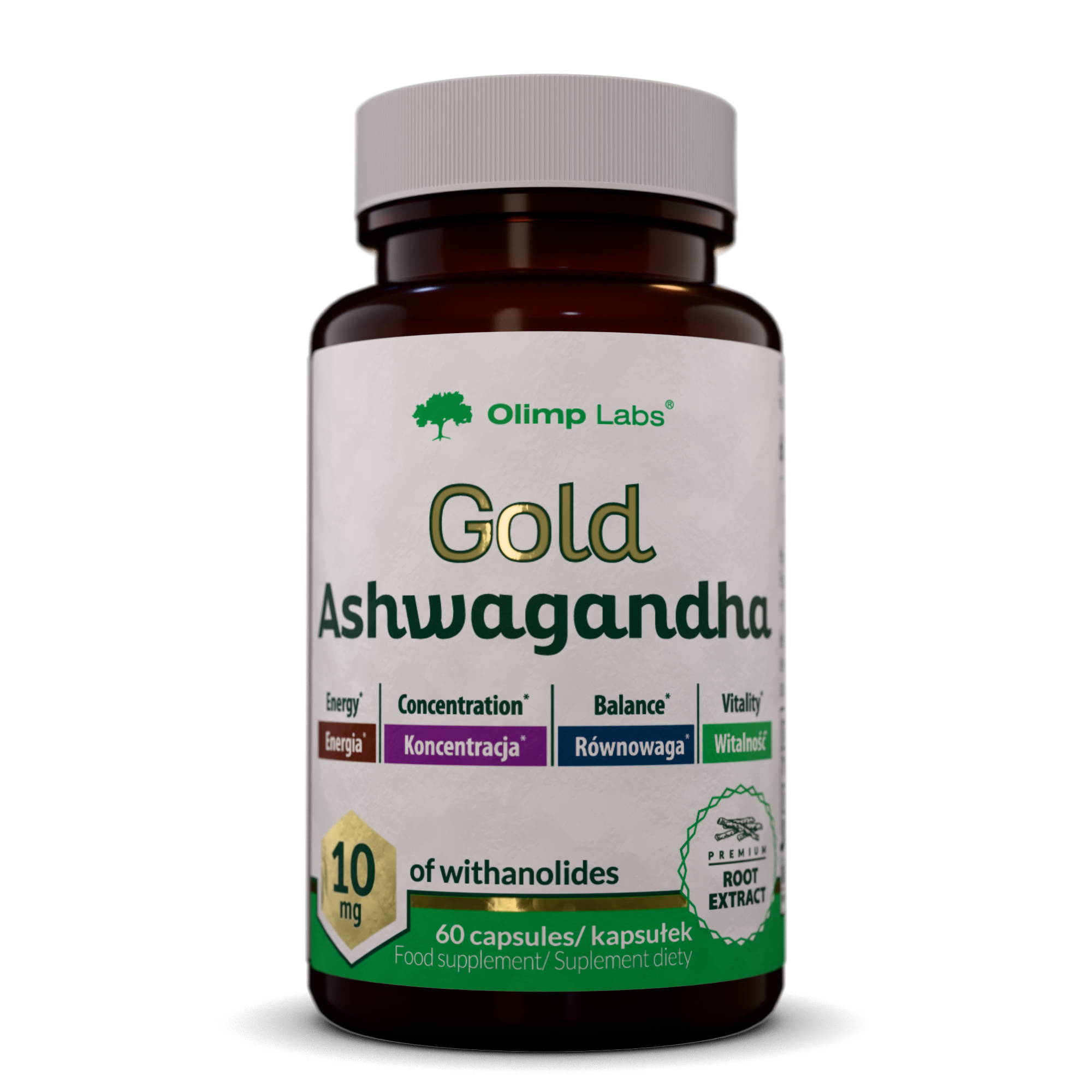 Olimp Gold Ashwagandha, 60 kapsułek zdjęcie