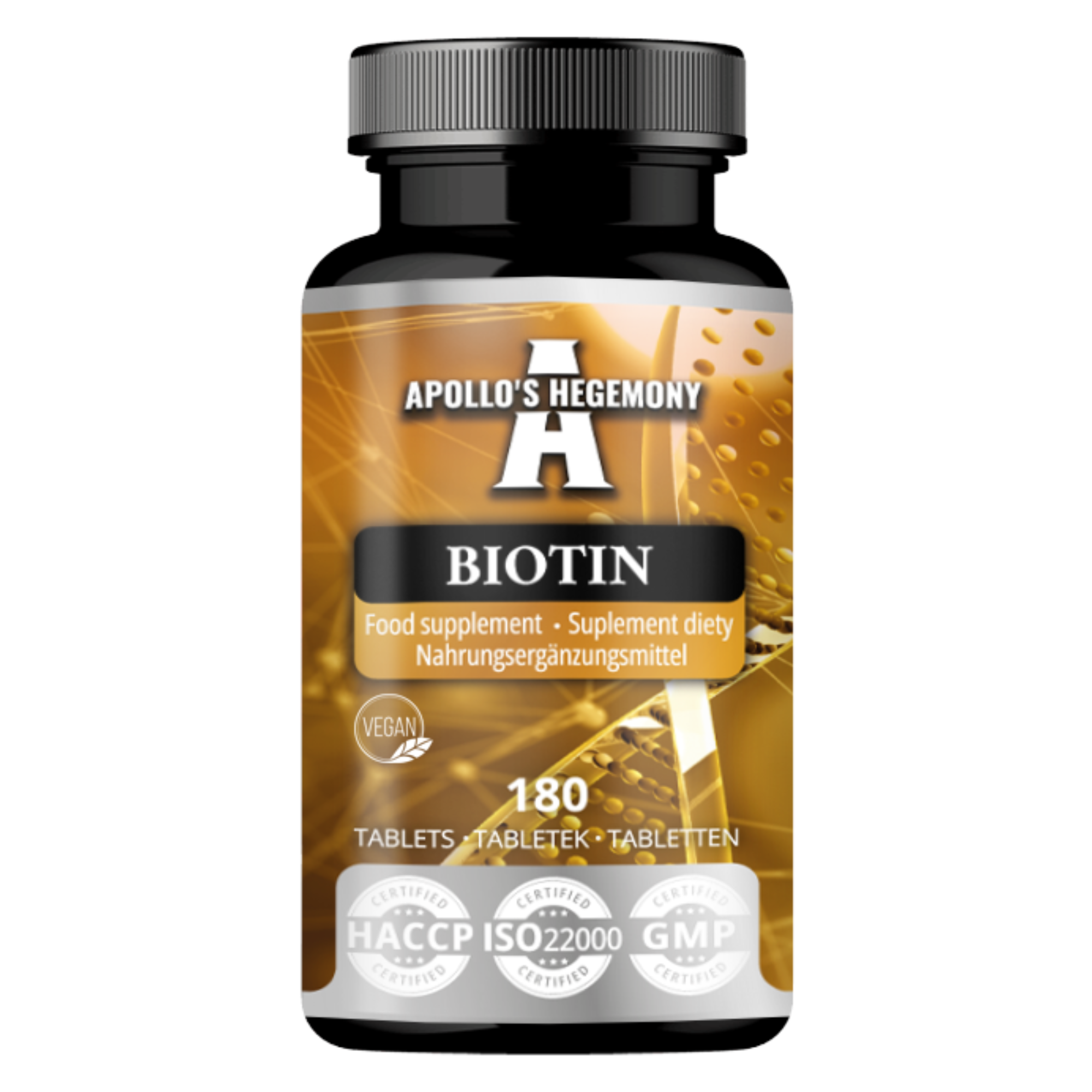 Apollo's Hegemony, Biotin, tabletki, 180 sztuk zdjęcie