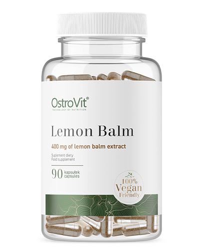 OstroVit Lemon Balm, 90 kaps., cena, opinie, wskazania zdjęcie