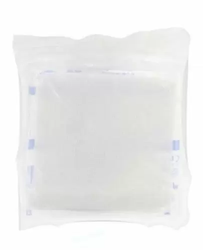 Hartmann Sterilux ES kompresy jałowe z gazy bawełnianej 17 nitek 8 warstw 7,5cm x 7,5cm 3 sztuki zdjęcie
