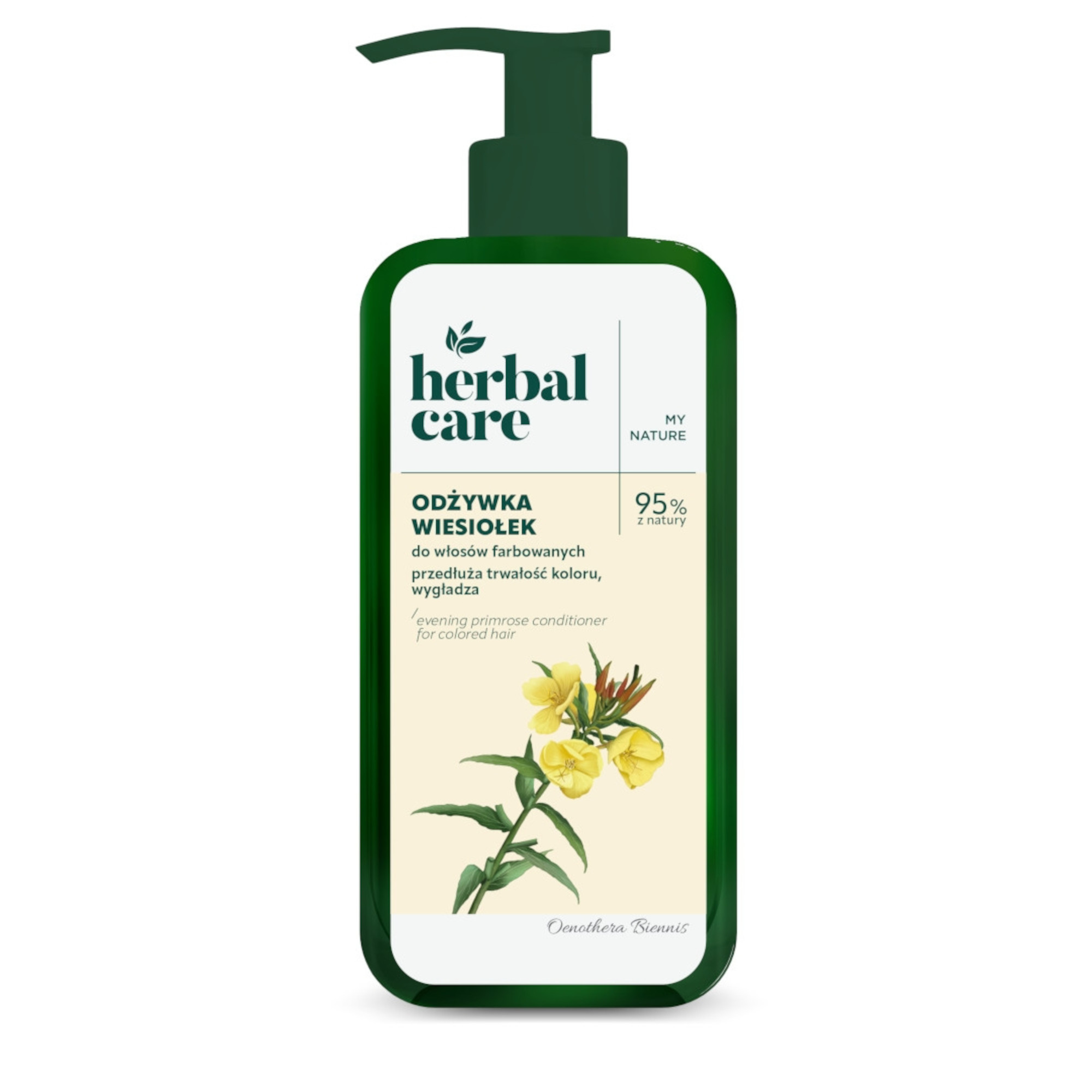 Herbal Care Odżywka do włosów farbowanych Wiesiołek, 200 ml zdjęcie
