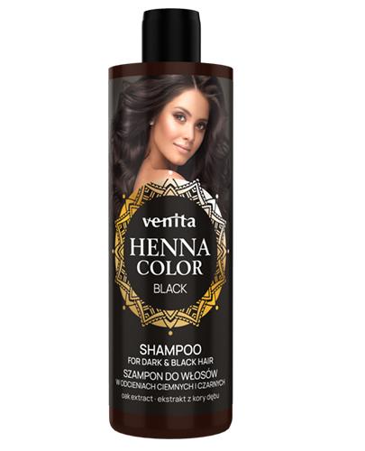 VENITA Henna Color Szampon Black do włosów w odcieniach ciemnych i czarnych, 300 ml zdjęcie