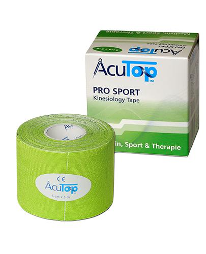 AcuTop Pro Sport Tape 5 cm x 5 m zielony, 1 szt., cena, wskazania, opinie zdjęcie
