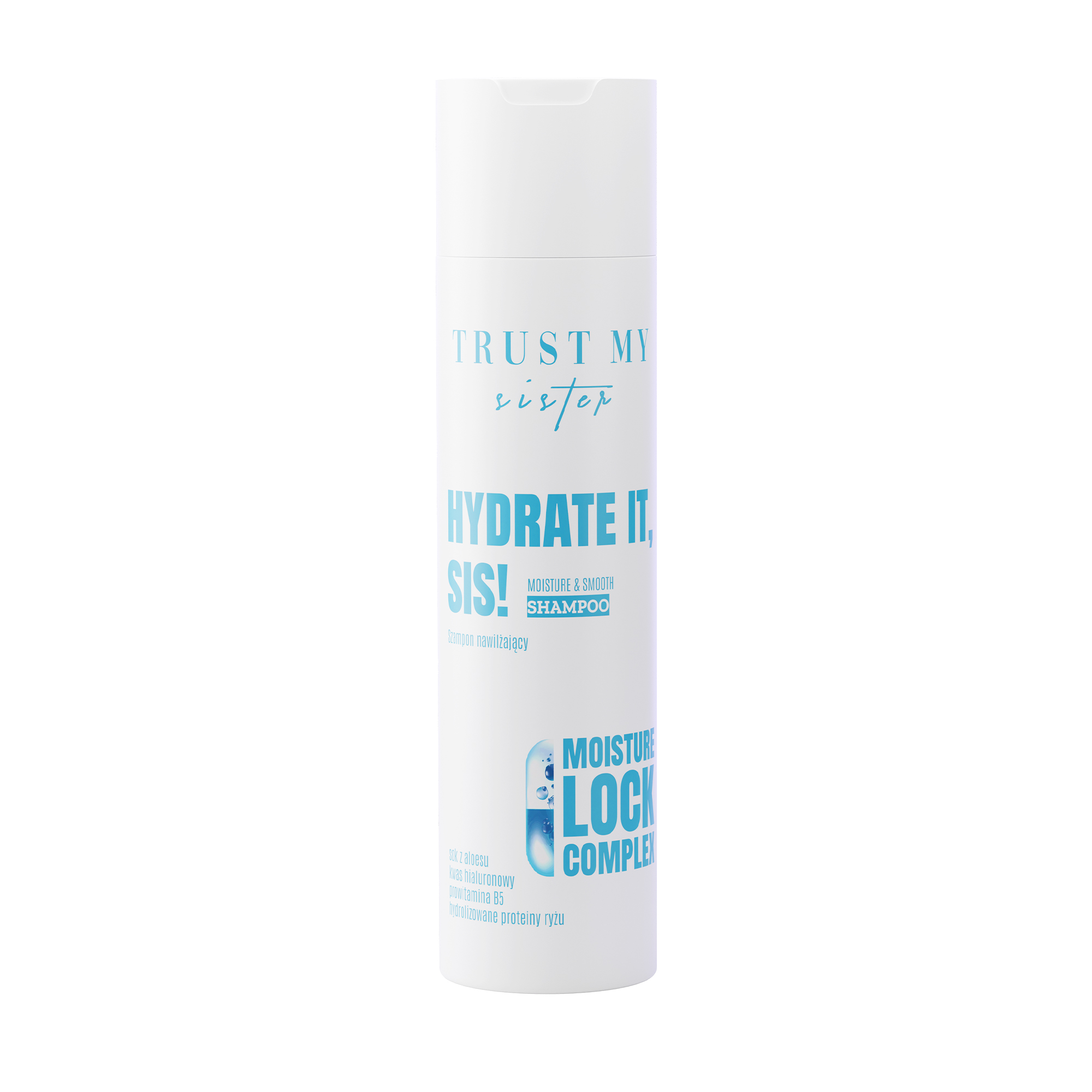 Trust my Sister Hydrate it Moisture&Smooth Shampoo Szampon nawilżający, 250 ml