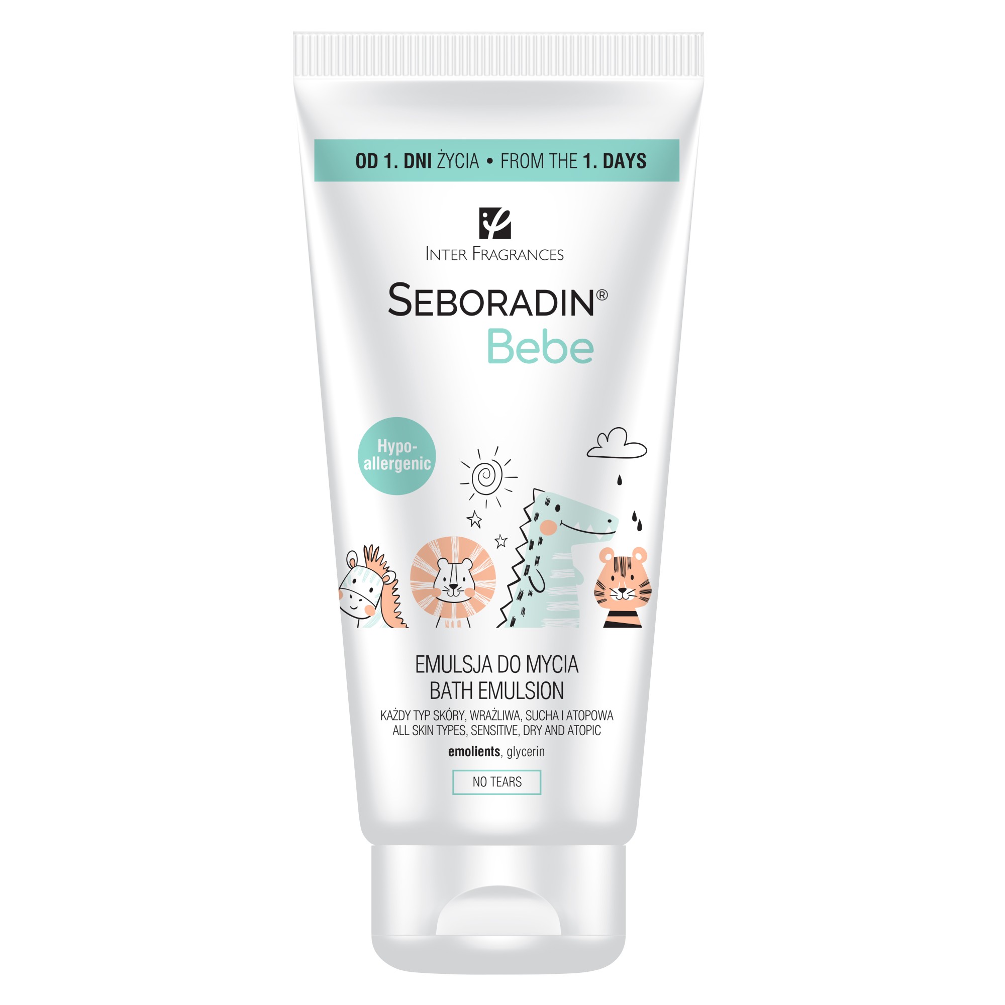 Seboradin Bebe emulsja do mycia 200 ml zdjęcie