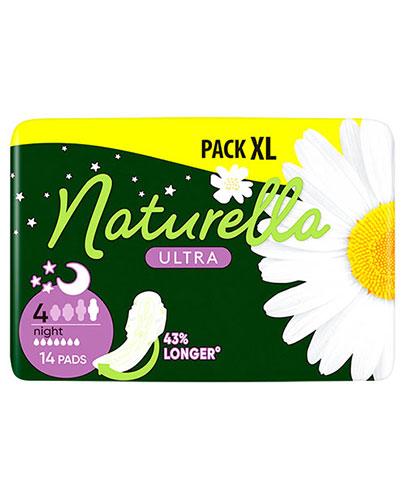 Naturella Ultra Night Podpaski ze skrzydełkami, 14 sztuk zdjęcie