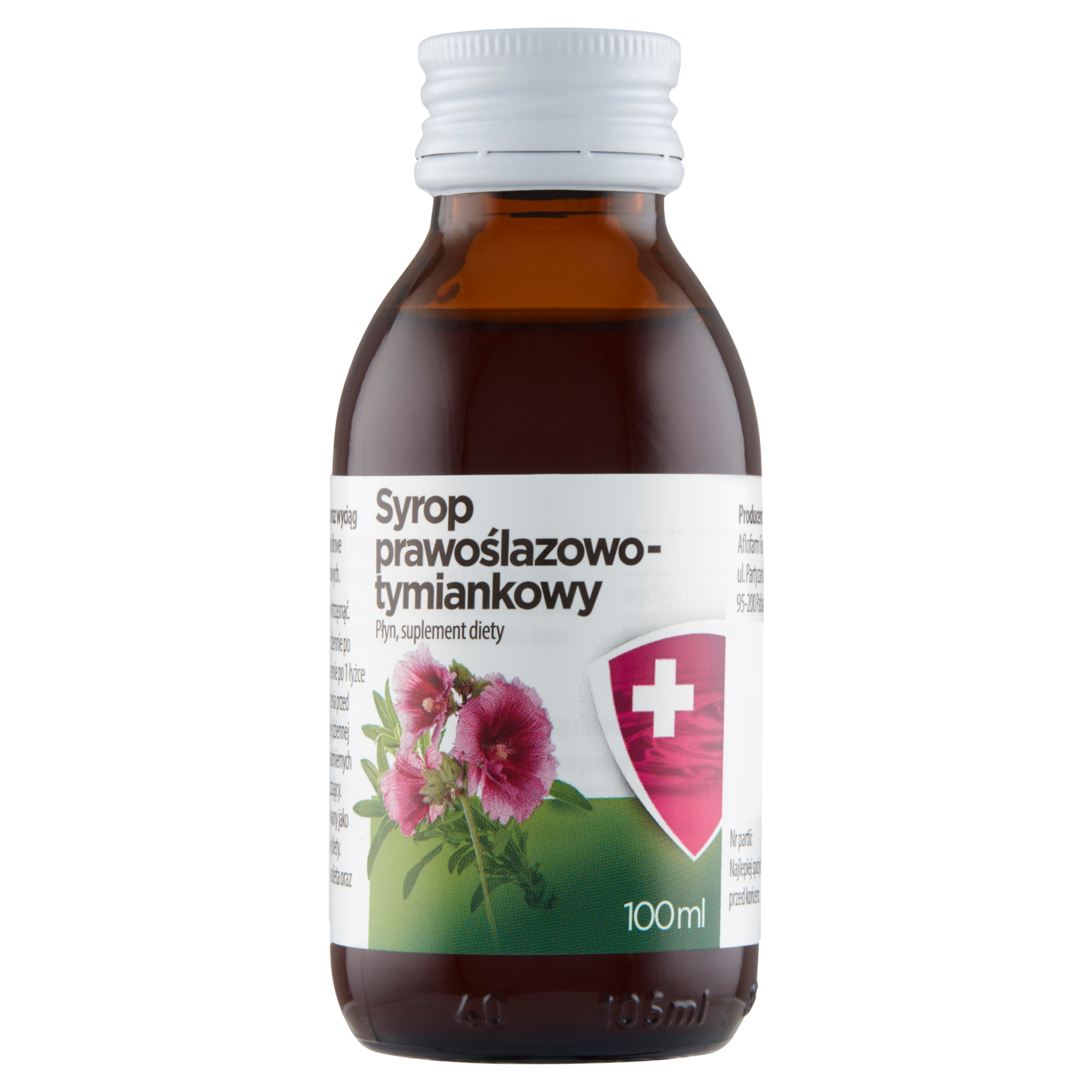 Aflofarm Syrop prawoślazowo-tymiankowy, 100 ml zdjęcie