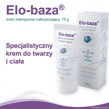 ELO-BAZA Krem intensywnie natłuszczający, 75 g 