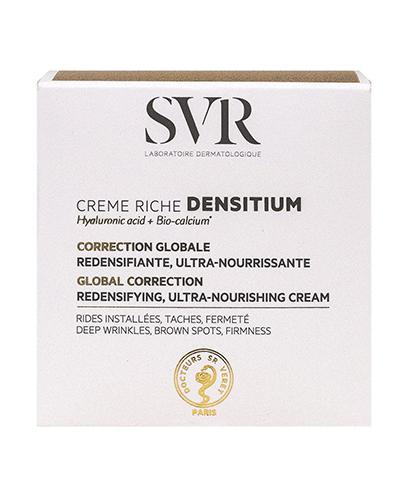 Svr Densitium Creme Riche Ujędrniający Krem przeciwzmarszczkowy, 50 ml, cena, opinie, właściwości zdjęcie