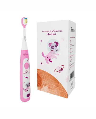Tolife Szczoteczka dla dzieci soniczna kolor różowy RM-K6, 1 sztuka zdjęcie