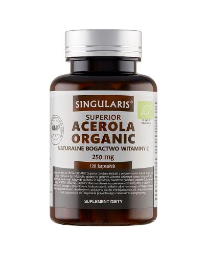 SINGULARIS SUPERIOR ACEROLA ORGANIC 250 mg - 120 kaps. zdjęcie