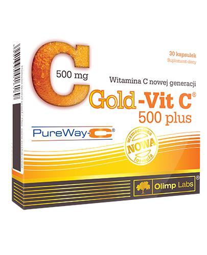 OLIMP GOLD-VIT C 500 PLUS, 30 kapsułek zdjęcie
