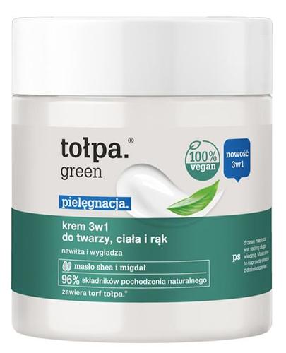 Tołpa Green Pielęgnacja Krem 3w1 do twarzy, ciała i rąk  - 250 ml - cena, opnie, wskazania zdjęcie