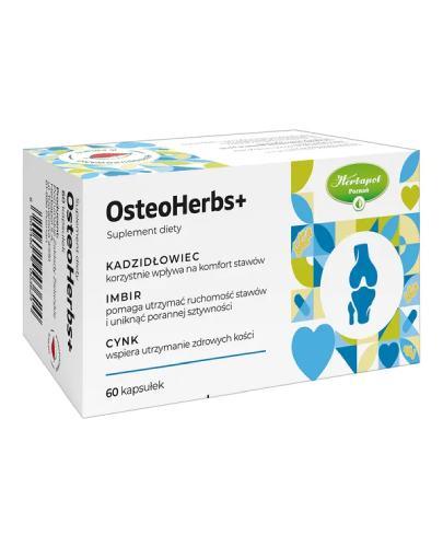 Osteoherbs+ 60 kapsułek zdjęcie
