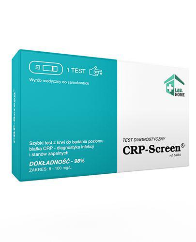 CRP-Screen, szybki test do wykrywania poziomu białka C-reaktywnego, 1 sztuka zdjęcie