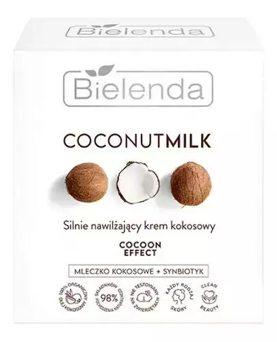 Bielenda Coconut Milk silnie nawilżający krem kokosowy 50 ml zdjęcie
