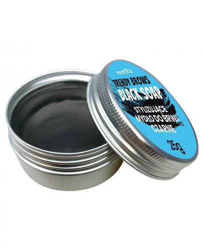 Venita Trendy Brows stylizujące mydło do brwi, Czarne, 25 g zdjęcie