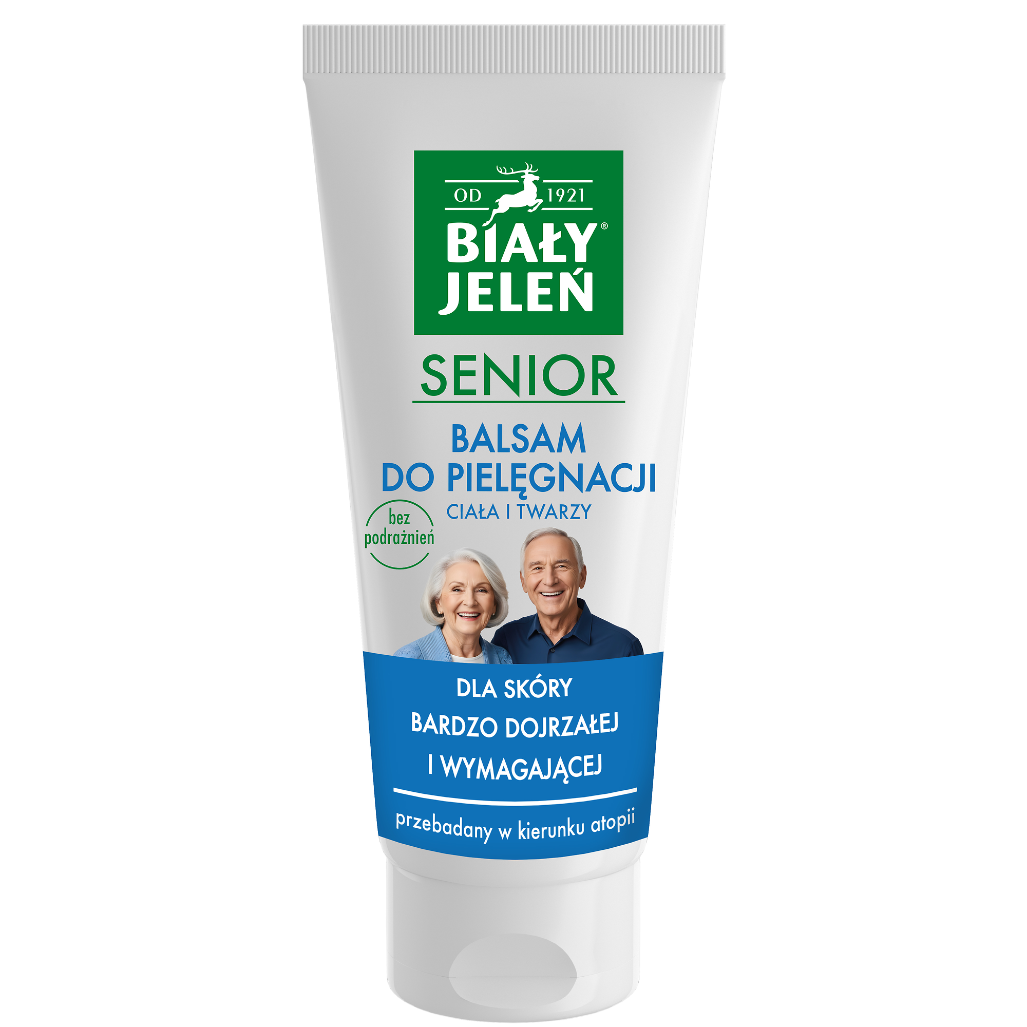 Biały Jeleń, balsam do pielęgnacji ciała i twarzy Senior, 200 ml