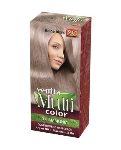 Venita Multi Color, farba bez amoniaku, 9.01 Beżowy Blond, 50 ml zdjęcie