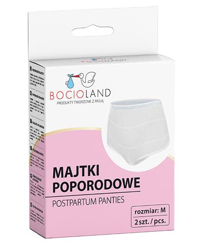 Bocioland Wielorazowe Poporodowe Majtki siateczkowe M, 2 sztuki zdjęcie
