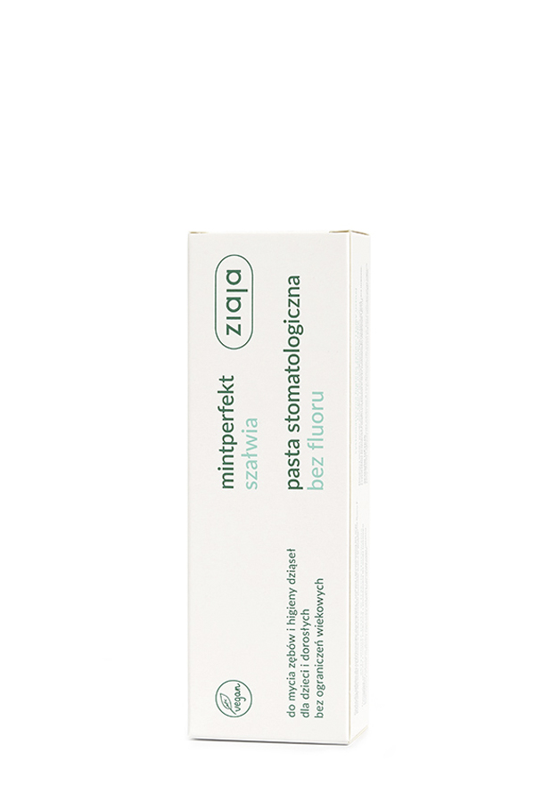 Ziaja MintPerfekt Szałwiowa pasta do zębów bez fluoru 75 ml zdjęcie