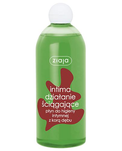 Ziaja Intima kora dębu delikatny płyn przeznaczony do higieny intymnej szczególnie w czasie menstruacji 500 ml zdjęcie