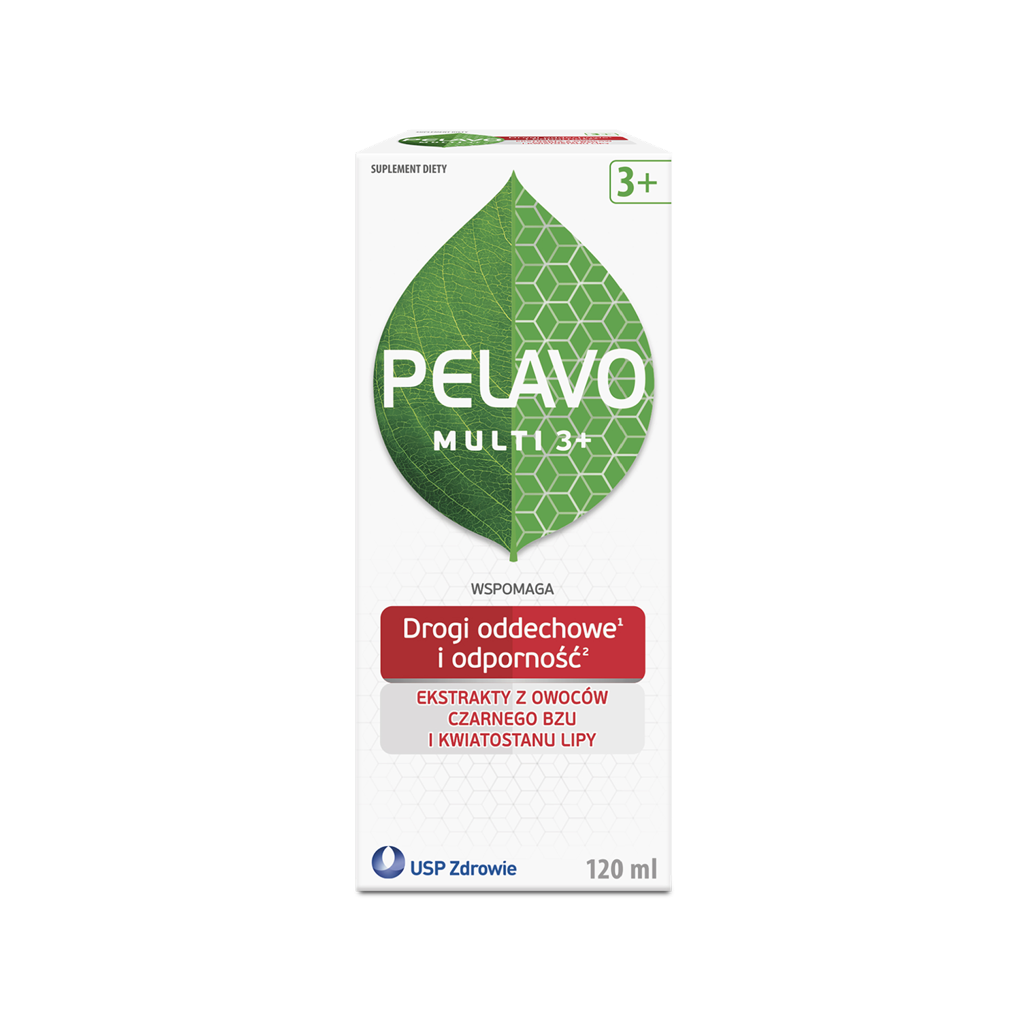 Pelavo Multi 3+ Syrop o smaku malinowym, 120 ml zdjęcie