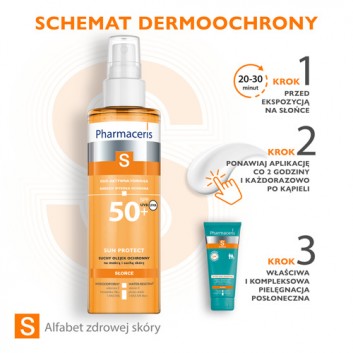 Pharmaceris S Sun Protect suchy olejek ochronny SPF50+ do ciała 200 ml