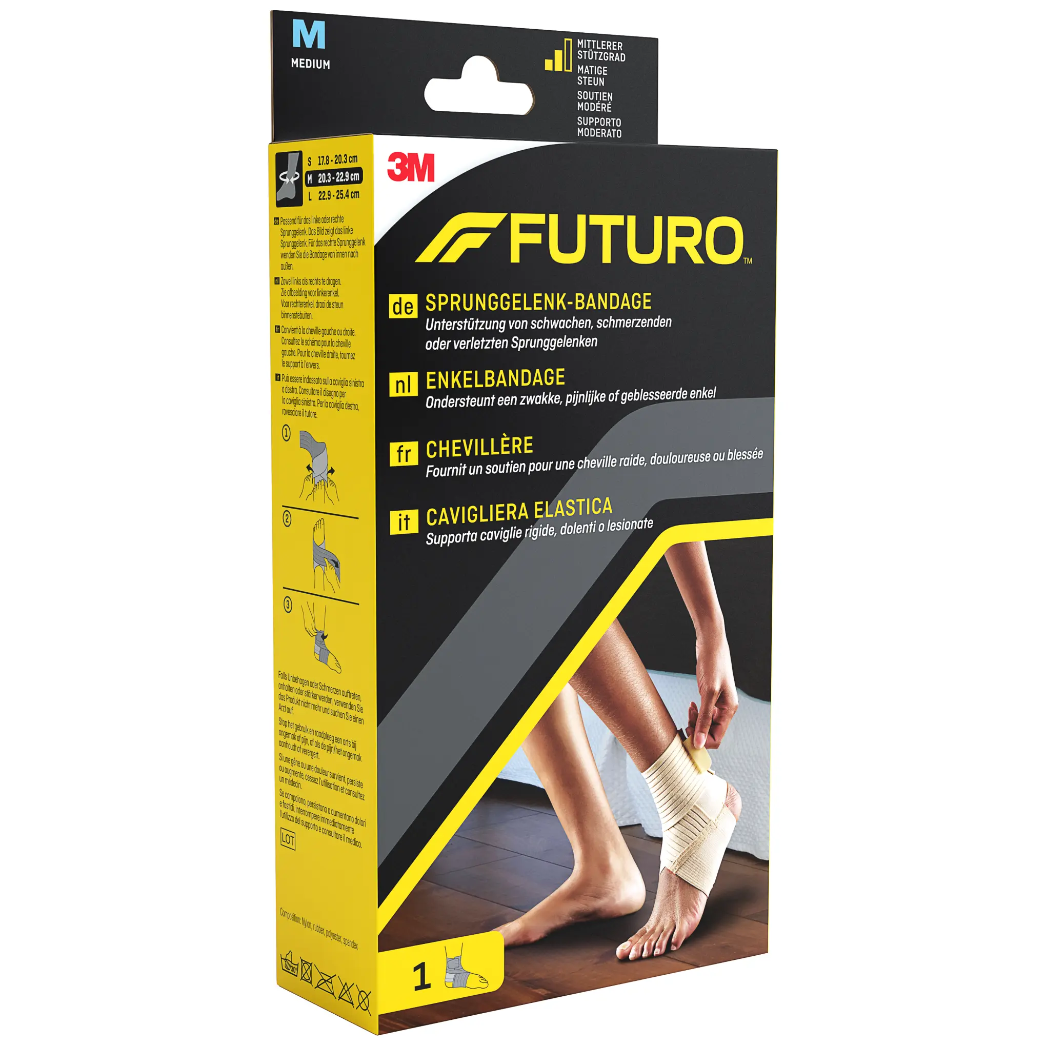 Futuro Opaska stabilizująca staw skokowy rozmiar M 1 sztuka