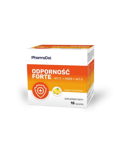 PharmaDot, Odporność Forte, saszetki, 15 sztuk zdjęcie