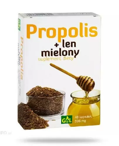 GAL Propolis + Len mielony 48 kapsułek zdjęcie
