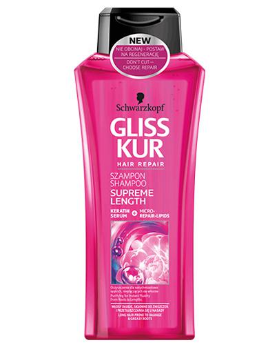 Gliss Supreme Length Szampon do włosów - 250 ml - cena, opinie, stosowanie zdjęcie
